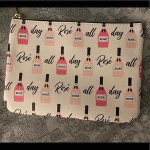 New, very nice cosmetic bag. Never used.